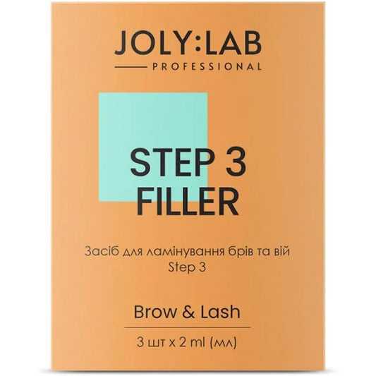 Засіб для ламінування брів та вій Step 3 Joly:Lab 2 мл