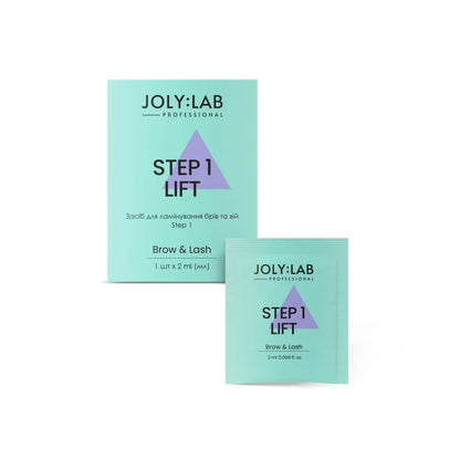 Засіб для ламінування брів та вій Step 1 Joly:Lab 2 мл