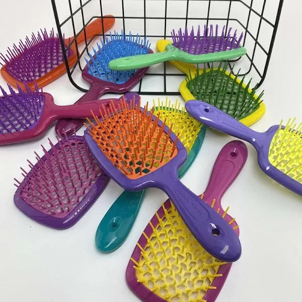 Щітка Janeke Superbrush 86SP226TSE бірюза (жовта серединка)