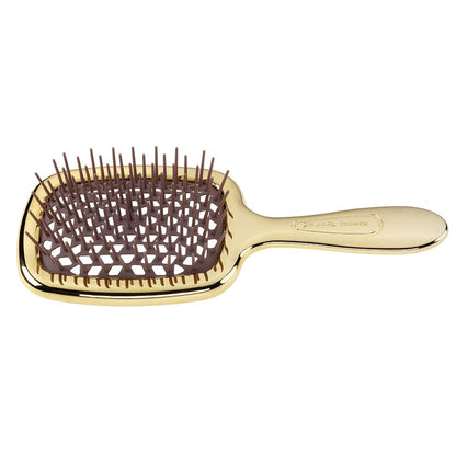 Щітка Janeke Superbrush золотисто-чорна