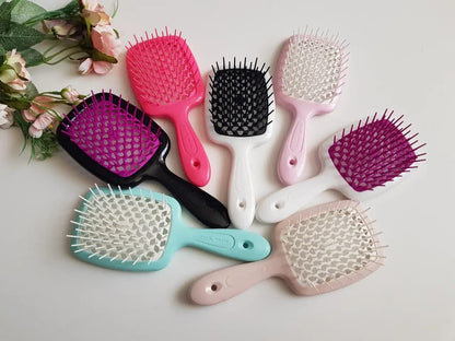 Щітка Janeke Superbrush 82SP226TSE бірюза (біла серединка)