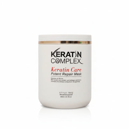 Маска для гладкості неслухняного волосся Keratine Queen, 800 мл