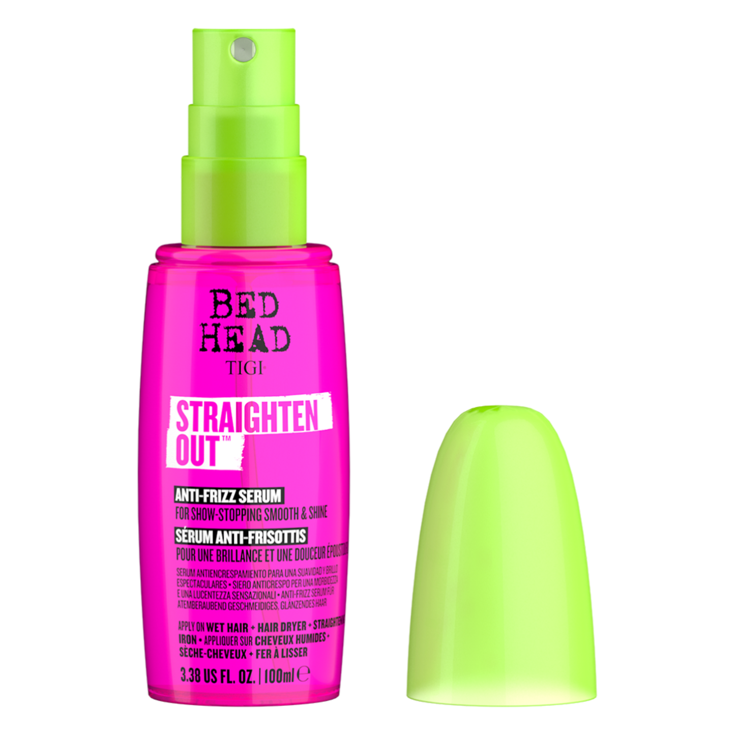 Сироватка для випрямлення волосся Tigi Straighten Out Anti-Frizz Serum, 100мл