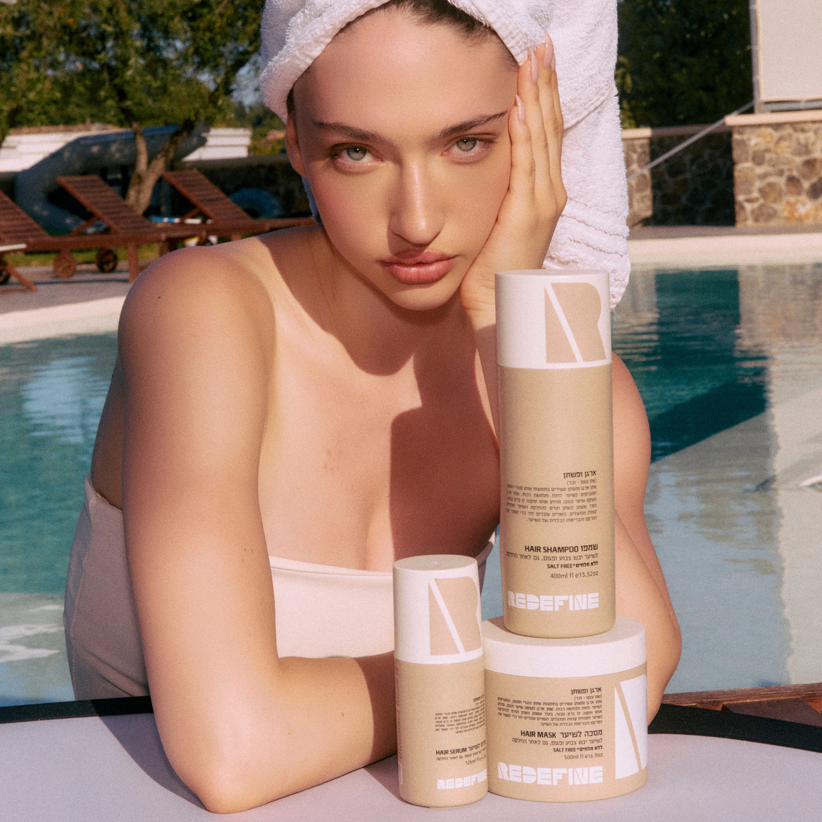 Сироватка для зволоження сухого волосся Argan & Flax, Redefine, 125 мл