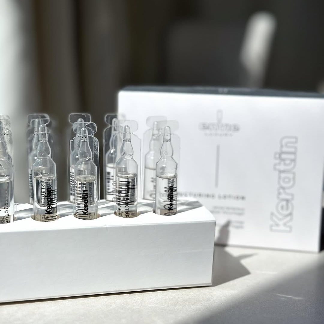 Ампули для реконструкції пошкодженого волосся LUXURY KERATIN ENVIE 10*10 мл