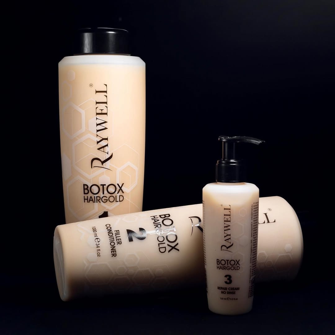 Крем-термозахист відновлюючий BOTOX Gold 24K RAYWELL 150 мл