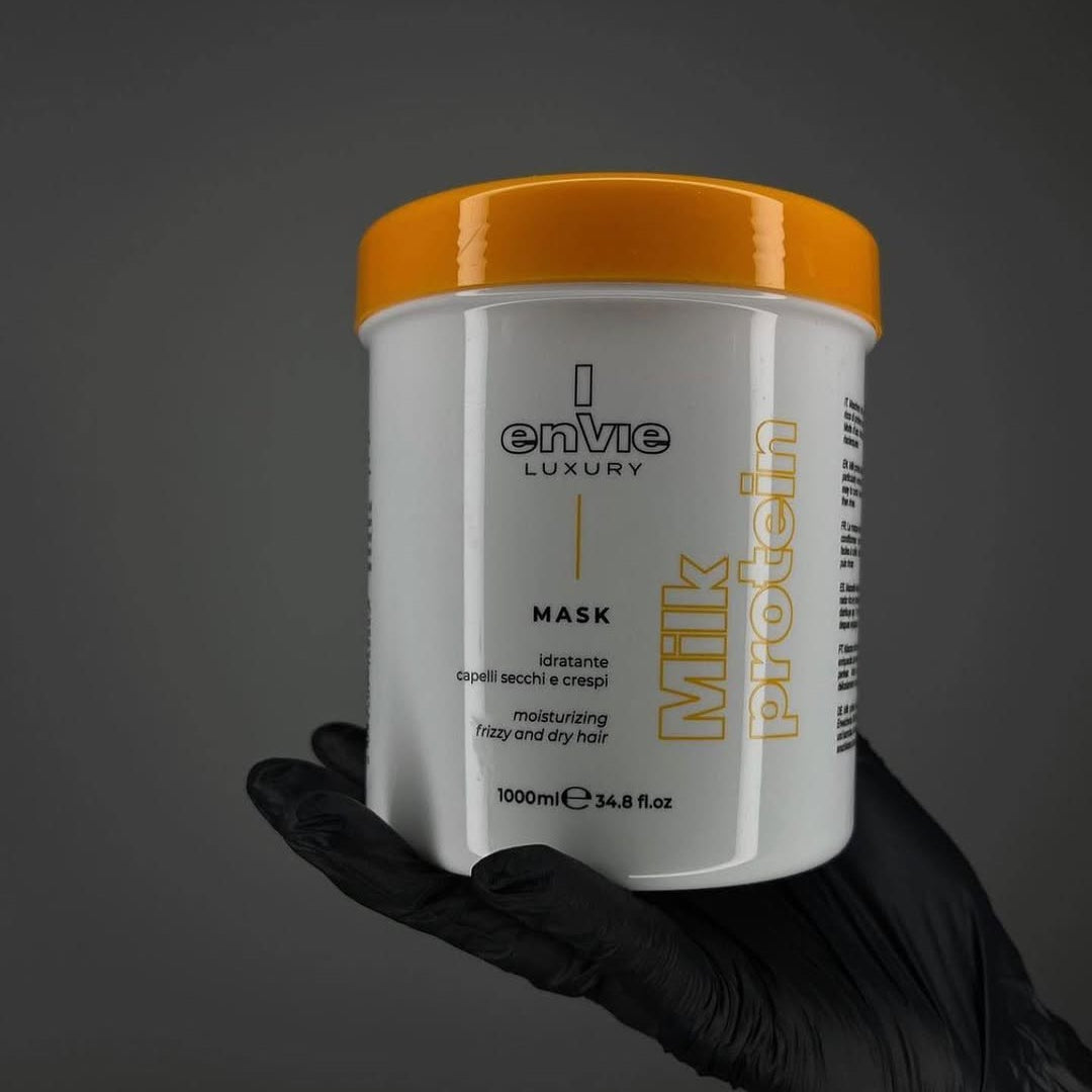 Маска для сухого та кучерявого волосся з молочними протеїнами LUXURY MILK ENVIE 1000 мл