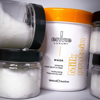 Маска для сухого та кучерявого волосся з молочними протеїнами LUXURY MILK ENVIE 1000 мл