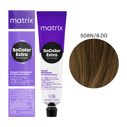Крем-фарба для волосся SoColor Extra Coverage Pre-Bonded Matrix 508N/8.00 90 мл