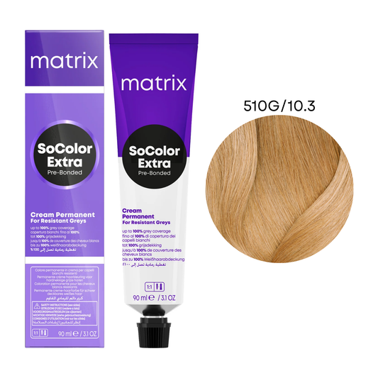 Крем-фарба для волосся SoColor Extra Coverage Pre-Bonded Matrix 510G/10.3 90 мл