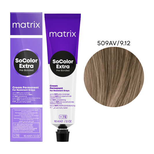 Крем-фарба для волосся SoColor Extra Coverage Pre-Bonded Matrix 509AV/9.12 90 мл