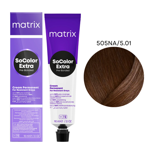 Крем-фарба для волосся SoColor Extra Coverage Pre-Bonded Matrix 505NA/5.01 90 мл