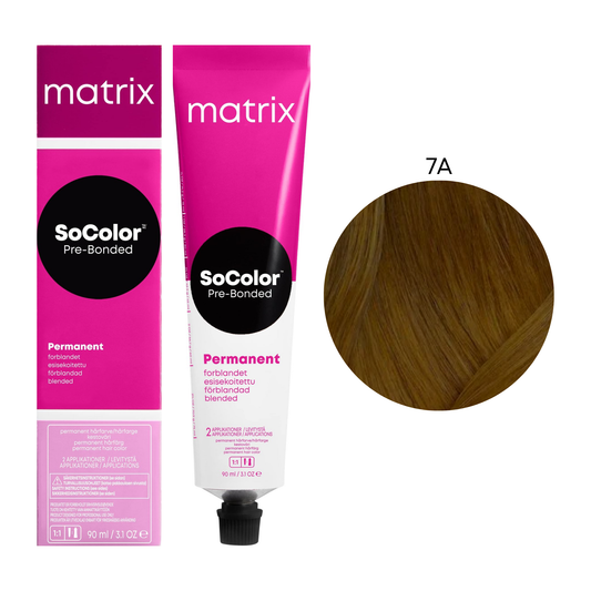 Стійка крем-фарба для волосся Socolor Beauty Matrix 7A 90 мл