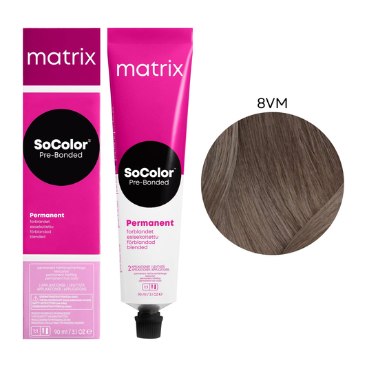 Стійка крем-фарба для волосся Socolor Beauty Matrix 8VM 90 мл