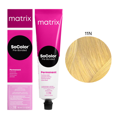 Стійка крем-фарба для волосся Socolor Beauty Matrix 11N Ультра світлий блонд 90 мл