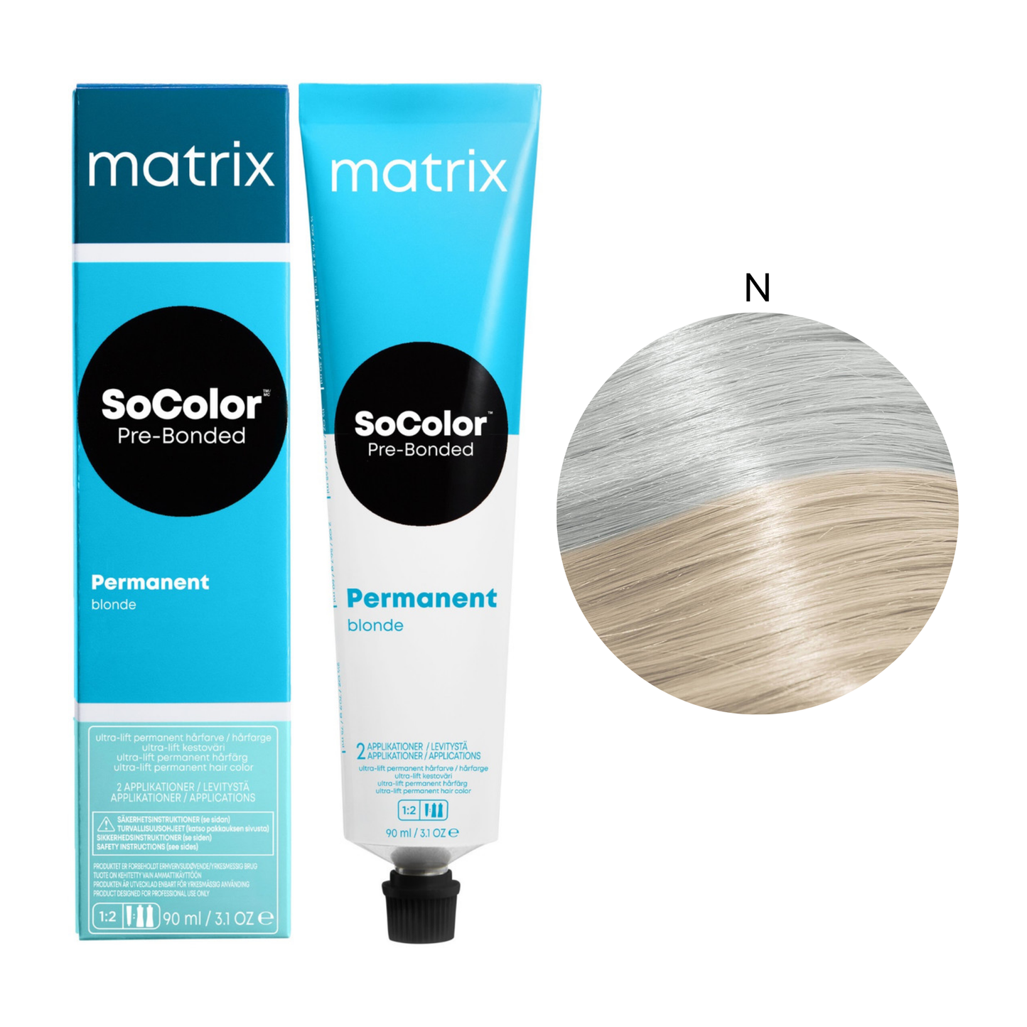 Крем-фарба для волосся Socolor Pre-Bonded Permanent Matrix N 90 мл