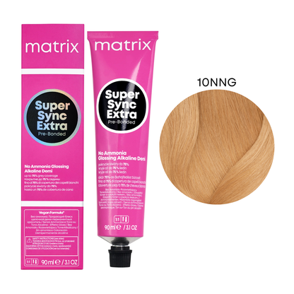Тонер безаміачний для волосся Super Sync Extra Pre-Bonded Matrix 10NNG 90 мл