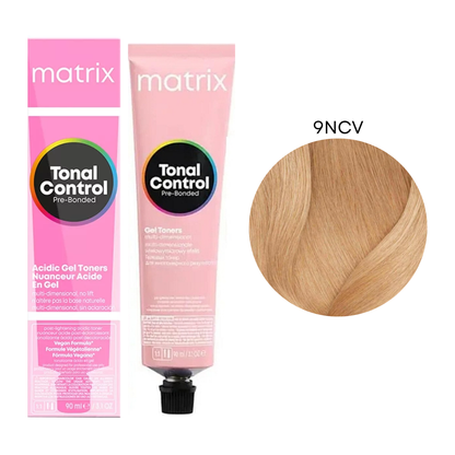 Тонер для волосся на кислій основі Tonal Color Pre-Bonded Acidic Gel Toner Matrix 9NCV 90 мл