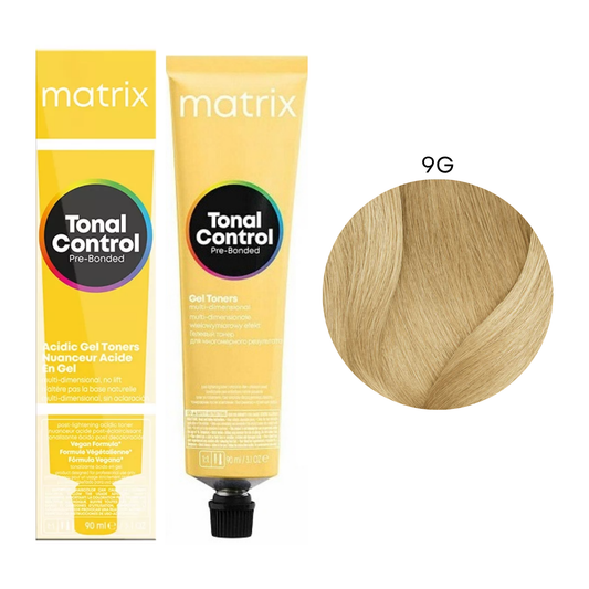 Тонер для волосся на кислій основі Tonal Color Pre-Bonded Acidic Gel Toner Matrix 9G 90 мл