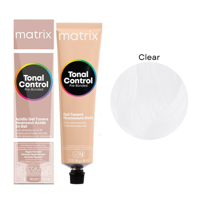 Тонер для волосся на кислій основі Tonal Color Pre-Bonded Acidic Gel Toner Matrix Clear 90 мл