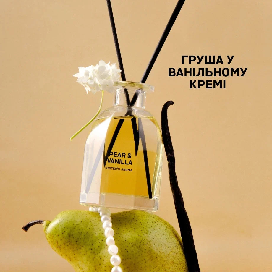 Аромат для дому PEAR & VANILLA Sister's Aroma 140 мл