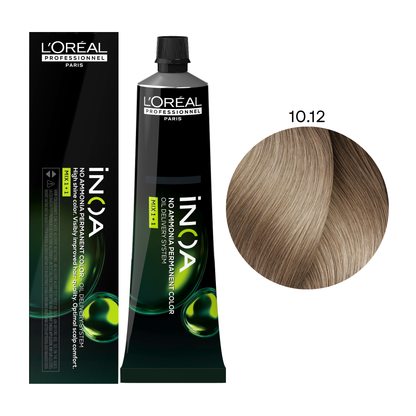 Крем-фарба для волосся без аміаку Inoa Mix 1+1 L'Oreal Professionnel №10.12 60 мл