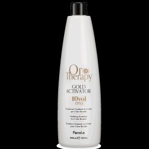 Fanola Oro Therapy Gold Activator активный лосьон 3% 10 Vol. 1000 мл - 00-00000261