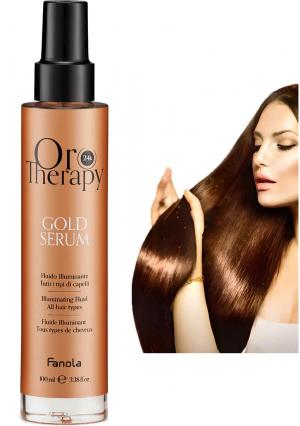 Флюид для реконструкции волос Fanola Oro Therapy 100 мл - 00-00000286
