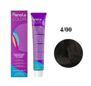 Fanola Color краска для волос оттенок Intense Medium Chestnut 4.00 100 мл - 00-00002965