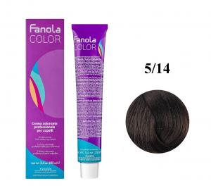 Fanola Color краска для волос оттенок Brown 5.14 100 мл - 00-00002979