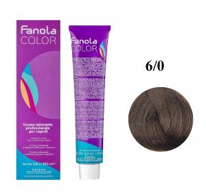Fanola Color краска для волос оттенок Dark Blonde 6.0 100 мл - 00-00002991