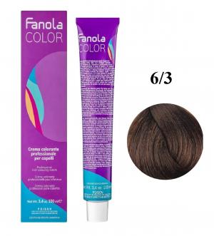 Крем-краска для волос Fanola №6/3 100 мл - 00-00003001
