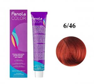 Крем-краска для волос Fanola №6/46 100 мл - 00-00003006