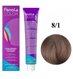 Fanola Color краска для волос оттенок Ash 8.1 100 мл - 00-00003032