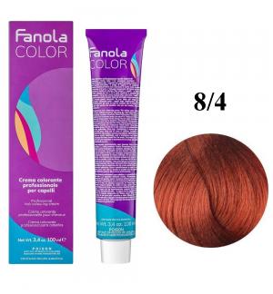 Крем-краска для волос Fanola №8/4 Light blonde copper 100 мл - 00-00003038