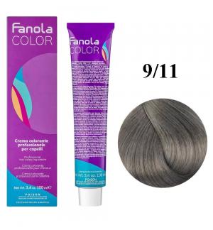 Fanola Color краска для волос оттенок Intense Ash 9.11 100 мл - 00-00003045