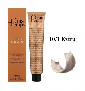 Безаммиачная крем-краска для волос Fanola Oro Therapy Extra №10/1 Blonde platinum ash extra 100 мл - 00-00003063