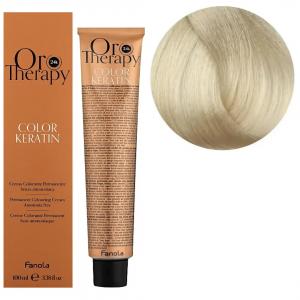 Безаммиачная крем-краска для волос  Oro Therapy №11/0 Superlight platinum blonde Fanola 100 мл - 00-00003067