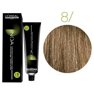 L’Oréal Professionnel Inoa перманентная краска для волос без аммиака оттенок 8 60 мл - 00-00004678