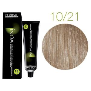 L’Oréal Professionnel Inoa перманентная краска для волос без аммиака оттенок 10.21 60 мл - 00-00004698