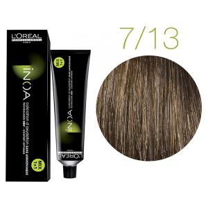 Крем-краска для волос L'Oreal Professionnel INOA Mix 1+1 №7/13 Медовый натуральный блонд 60 мл - 00-00004717
