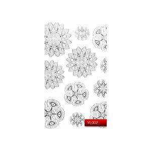 Наклейка для дизайна ногтей Kodi Professional 'Silver' Nail Art Stickers YL002 - 00-00005769