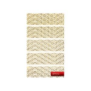 Наклейка для дизайна ногтей Kodi Professional'Gold' Nail Art Stickers BP013  - 00-00005805