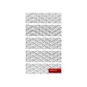 Наклейка для дизайна ногтей Kodi Professional'Silver' Nail Art Stickers BP013  - 00-00005808
