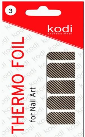 Термо фольга для дизайна ногтей Kodi Professional №003  - 00-00005919
