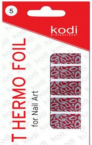 Термо фольга для дизайна ногтей Kodi Professional №005  - 00-00005921