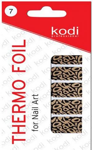 Термо фольга для дизайна ногтей Kodi Professional №007  - 00-00005923