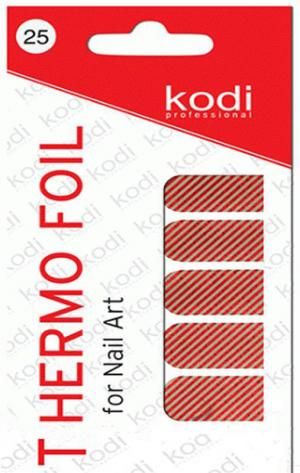 Термо фольга для дизайна ногтей Kodi Professional №025  - 00-00005937