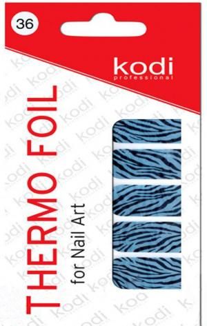 Термо фольга для дизайна ногтей Kodi Professional №036  - 00-00005945