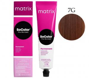 Крем-краска для волос Matrix Socolor Beauty №7G Золотистый блондин 90 мл - 00-00006699